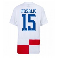 Kroatien Mario Pasalic #15 Fußballbekleidung Heimtrikot EM 2024 Kurzarm